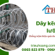 Dây kẽm gai lưỡi dao - vật dụng chống trộm hiệu quả cho mọi gia đình